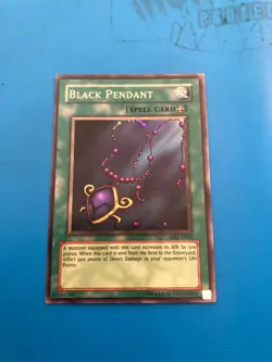 YUGIOH Super Rare Black Pendant MRL-E003 - Image 1