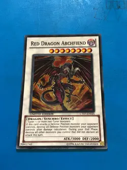 YUGIOH Super Rare Red Dragon Archfiend CT07-EN025 - Image 1