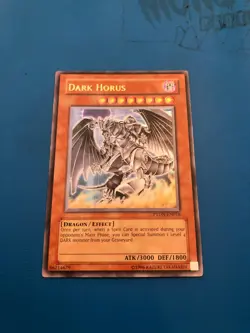 YUGIOH Ultimate Rare Dark Horus PTDN-EN016 - Image 1