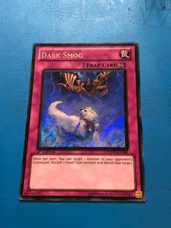 YUGIOH Secret Rare Dark Smog PHSW-EN089 1st Edition - Image 1