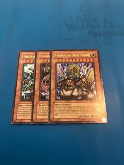 1x Of Each Ultra Rare Theinen The Great Sphinx /Andra/Teleia EP1/EN001/002/003 - Image 1