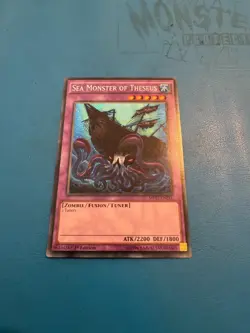 YUGIOH Secret Rare Sea Monster Of Theseus MP17-EN231 1st Edition - Image 1