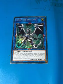 YUGIOH Secret Rare Firewall Dragon COTD-EN043 1st Edition - Image 1