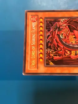 YUGIOH Secret Rare Uria, Lord Of Searing Flames CT03-EN005 PLAYED - Image 3