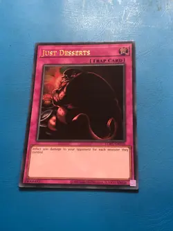 YUGIOH Ultra Rare Just Desserts LCKC-EN105 - Image 1