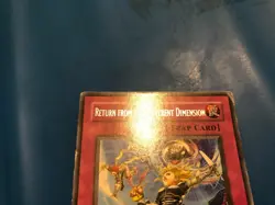 YUGIOH Rare Return From The Different Dimension CP04-EN009 PLAYED - Image 5