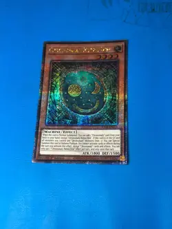 YUGIOH Quarter Century Rare Chronomaly Nebra Disk RA04-EN213 1st Edition - Image 1