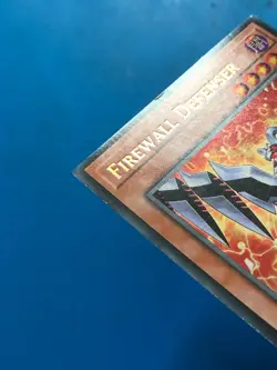 YUGIOH Ultra Rare Firewall Defenser CYAC-EN001 1st Edition PLAYED - Image 3