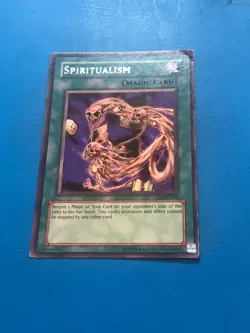 YUGIOH Rare Spiritualism LON-094 PLAYED - Image 1