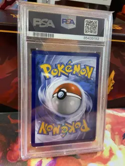 2023 POKEMON MEW EN-151 SPECIAL ILLUSTRATION RARE #201 ALAKAZAM EX PSA 9 - Image 2