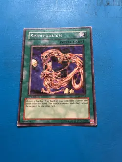 YUGIOH Rare Spiritualism LON-E094 1st Edition PLAYED - Image 1