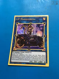 YUGIOH Gold Rare I:P Masqeurena MGED-EN035 1st Edition - Image 1