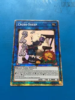 YUGIOH Starlight Rare Cross-Sheep RA05-EN106 1st Edition - Image 1