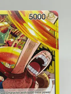 One Piece Monkey.D.Luffy OP15-098 Leader 5000 Power English Card - Image 3