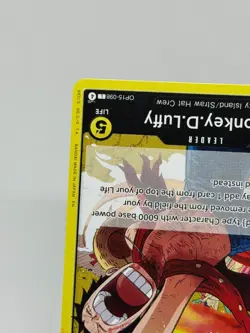One Piece Monkey.D.Luffy OP15-098 Leader 5000 Power English Card - Image 4