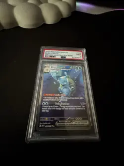 PSA 9 MINT Blastoise EX 200/165 Special Illustration Rare Pokemon 151 - Image 1