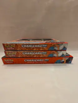 Pokemon TCG Sealed Lot: 2x Charizard ex Premium & 1x Special Collection Boxes - Image 3