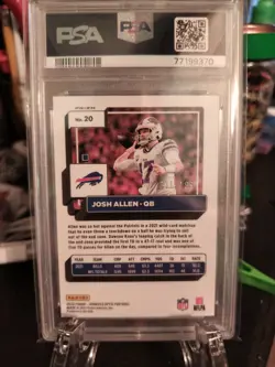 Josh Allen Serial Numbered 3 Card Lot 2019-2022-2024 (Read Description) - Image 4