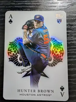 Topps 2023 Update All Aces Hunter Brown Rookie Insert #AA-56 Astros Card - Image 1