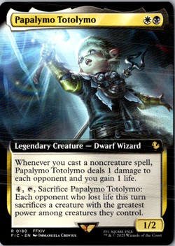 Papalymo Totolymo (Extended Art) Commander: FINAL FANTASY 180 Near Mint - Image 1