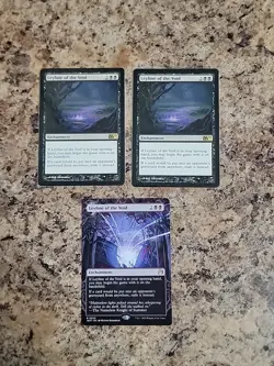 MTG 3x Leyline of the Void x3 Core Set 2011 (M11) & WOT #30 Borderless Near Mint - Image 2