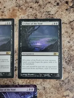 MTG 3x Leyline of the Void x3 Core Set 2011 (M11) & WOT #30 Borderless Near Mint - Image 4