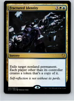 Magic the Gathering Fractured Identity Commander 2017 MTG Free Shipping! - Image 1