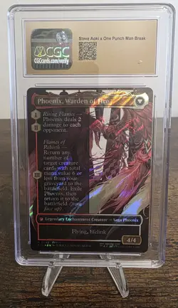 💎 CGC Pristine 10 Joshua, Phoenix's Dominant Surge Foil Magic MTG Final Fantasy - Image 2