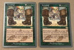 2x - Incoming - Unglued - MTG - Magic the Gathering - x2 - Image 1