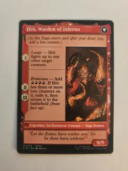 Clive, Ifrit's Dominant 0133 - FF - MTG - NM Regular - Image 2