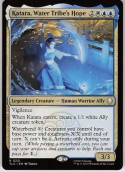 MTG Katara, Water Tribe's Hope Normal NM Avatar: The Last Airbender Magic 231 - Image 1