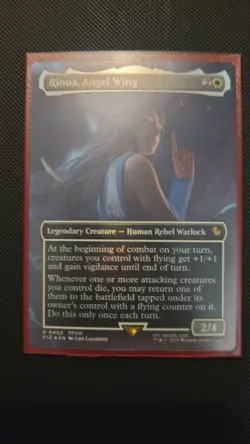 Rinoa, Angel Wing (Borderless) Commander: Final Fantasy Foil - Image 1