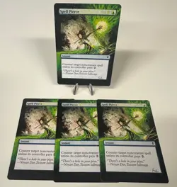 4x Spell Pierce Playset MTG Hand Painted Altered Art Card Magic the Gathering - Image 1