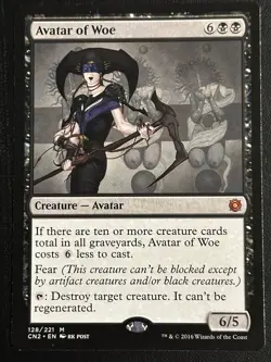 Avatar of Woe - Conspiracy: Take the Crown MYTHIC RARE 128/221 - Image 1