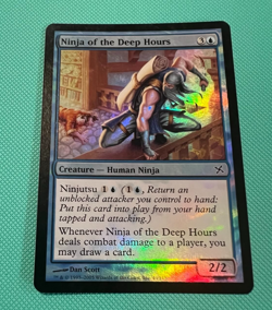 Foil - Ninja of the Deep Hours - Betrayers of Kamigawa -MTG -Magic the Gathering - Image 1