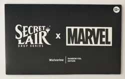 MTG Secret Lair Drop: Secret Lair x Marvel's Wolverine - Rainbow Foil - - Image 1