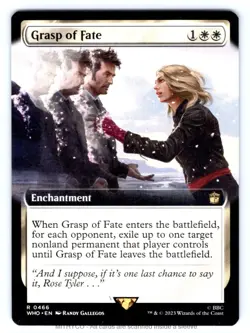 MTG Grasp of Fate (Extended Art) Universes Beyond: Doctor Who NM - Image 1