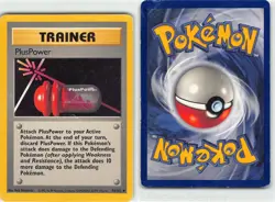PlusPower 84/102 Uncommon Base Set Unlimited Pokemon MP Kinebuchi - Image 3