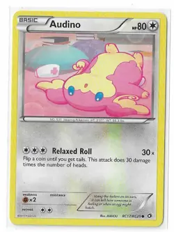 Audino RC17/RC25 Legendary Treasures Holo Radiant Collection Pokemon TCG Card NM - Image 1