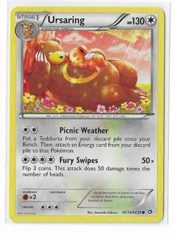 Ursaring RC16/RC25 Legendary Treasures Radiant Collection Pokemon TCG Card LP - Image 1