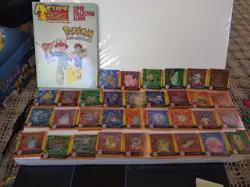 Vintage Pokemon Action Flips Super Collection Album with Complete set and extras - Image 1