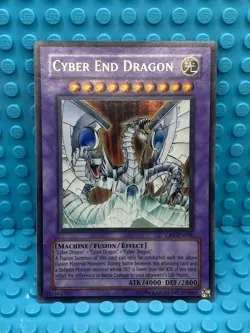 Yugioh! Cyber End Dragon CRV-EN036 Ultra Rare LP - Image 1