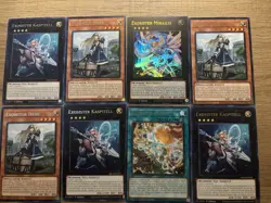 Yu-Gi-Oh! TCG Exosister 8 Card Lot Kaspitell/Irene/Mikailis/Arment 1st - Image 1