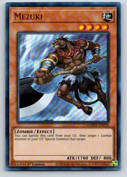 Mezuki MAMA-EN050 Ultra Rare Magnificent Mavens Yu-Gi-Oh 1st Edition Near Mint - Image 2