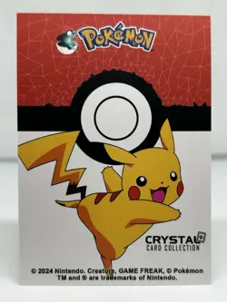 MEW (GOLD) - CRYSTAL CARD COLLECTION 2024 - POKEMON - Image 2