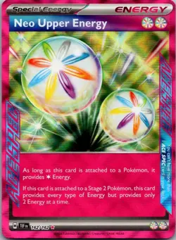 Neo Upper Energy 162/162 Holo ACE SPEC Rare Prize Pack Series Cards Pokemon NM - Image 1