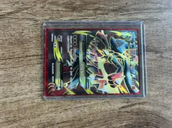 M Lucario EX 55a/111 XY Furious Fists Holo Ultra Rare 220 HP Pokemon Card EN - Image 1