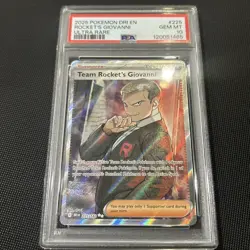 2025 Pokemon Team Rocket's Giovanni 225/182 PSA 10 Gem Mint - Image 2