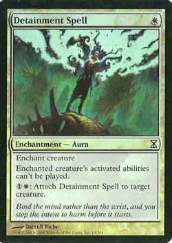 MTG - Time Spiral - Detainment Spell - 2X - Foil - NM - Image 1