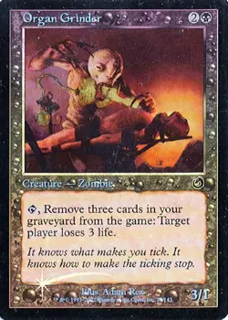 MTG - Torment - Organ Grinder - Foil - NM - Image 1